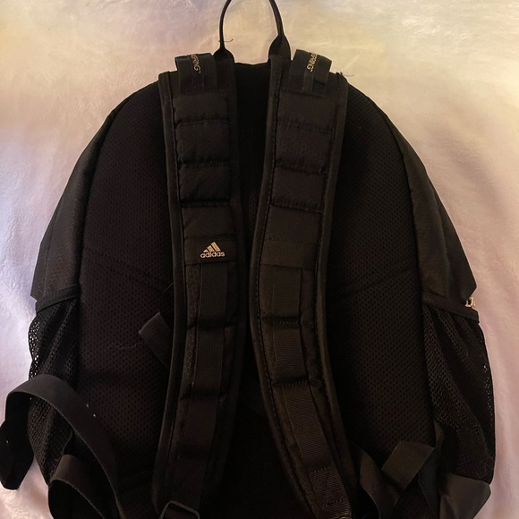 Adidas backpack. Black with gold hardware - Picture 7 of 10
